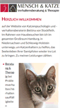 Mobile Screenshot of mensch-und-katze.de